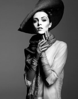 大家闺秀秋季时装人像作品