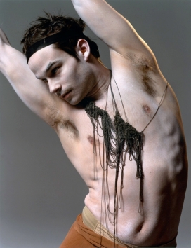 纽约芭蕾舞团男性人像-美国M. Sharkey摄影师作品