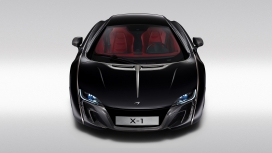 Mclaren迈凯轮-X1侧开门正面超级概念汽车