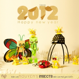 越南胡志明Nguyen Hang设计师作品-日历插图