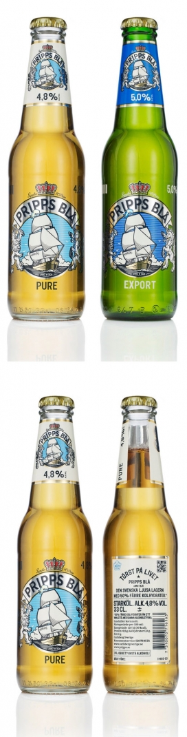 瑞典Before & After清爽啤酒包装设计