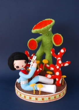 加拿大温哥华Hine Mizushima玩具设计师作品-日本科幻小说角色