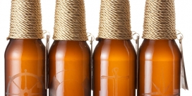 比利时Mercator麻绳收藏品酒瓶包装