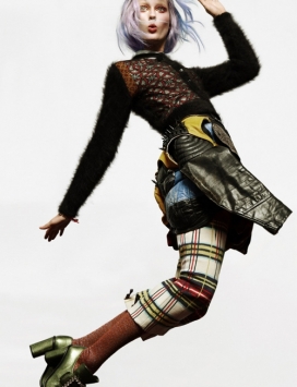 充满活力的跳跃时尚-Jac Jagaciak