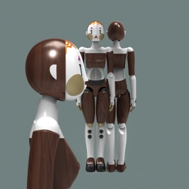 瑞典哥德堡Mani Zamani工业设计师作品-机器人