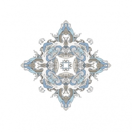 万花筒图案波-美国纽约Joshua Davis插画师作品