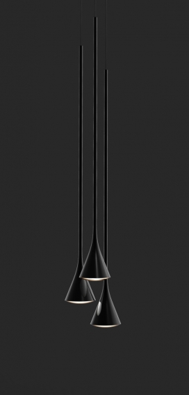 Jazz爵士乐吊灯-洛杉矶Aldric Trouabal工业设计师作品