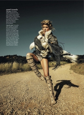 “野人”入侵-Emily Senko风格时尚时装秀