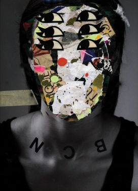 口罩面具-VAGA杂志人像