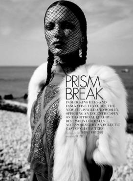 Elle-世界时装之苑-Naty Chabanenko人像