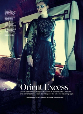 东方韵-富裕和装饰细节的秋季时尚之旅