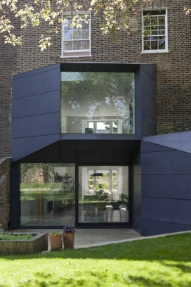 伦敦北部两个锥形花园建筑-Alison Brooks建筑师作品