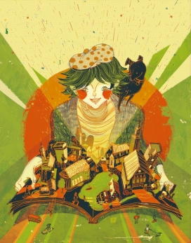 最好的地方在罗得岛-美国纽约Victo Ngai插画师作品