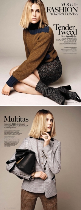 约翰・桑德伯格-Vogue澳大利亚11月男装风格