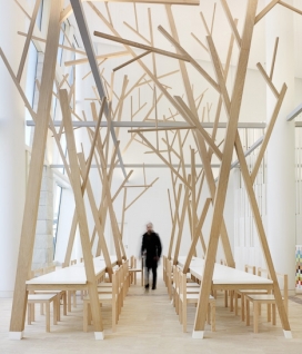 树枝树干雕食堂-西班牙Estudio Nômada建筑师作品