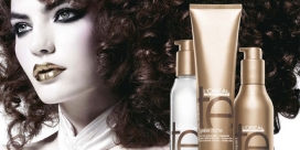 欧莱雅专业美发产品包装设计-专注于尖端的发型灵感来自时尚潮流