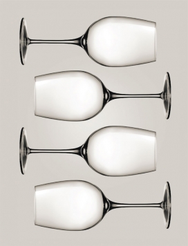 Brand Premium餐具酒杯包装-着迷的形式和美学的产品