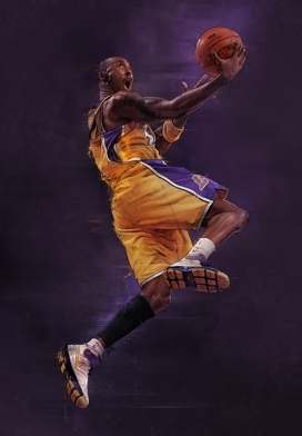 RareInk NBA篮球运动插画-波兰波兹南Grzegorz Domaradzki插画师作品