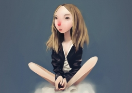 泰国曼谷chawakarn kongprasert插画师作品-一些女孩