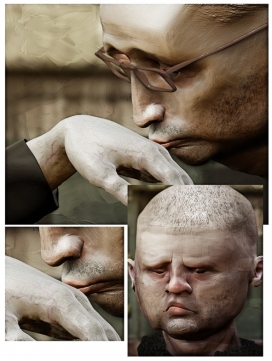 非洲塞内加尔街头摄影插画-Andy Hixon插画师作品