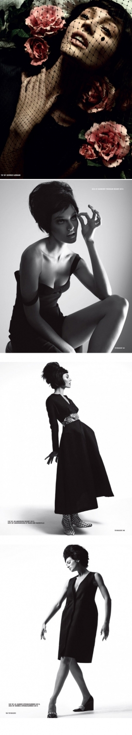 格雷戈里・哈里斯-杂志冬/春季时尚人像