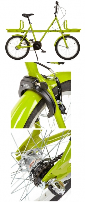 Donky运输载重轻便自行车-英国工业设计师Ben Wilson作品