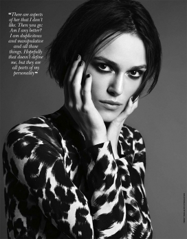 凯拉・奈特-加拿大白色的礼服，迷人的目光