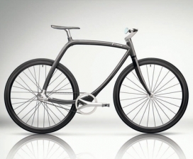 011大都会碳纤维和铝制自行车-Rizoma设计师作品，重量仅为8公斤