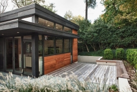 一个明亮的现代空间，坐落在犹他州街，建筑扩大了现有的厨房和饭厅-Jon Hensley建筑师作品