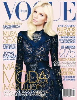 艾琳・韦伯巴西尤物-Vogue杂志墨西哥封面设计