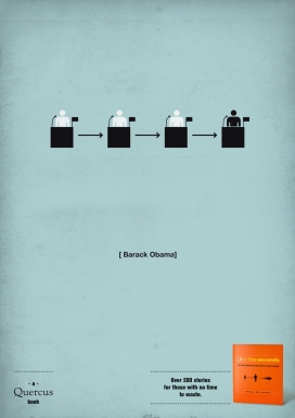 Quercus Books书籍平面广告