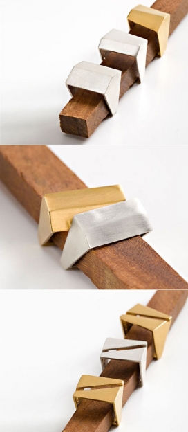 几何形状的管道-色列工业设计师Dana Bachar设计师作品