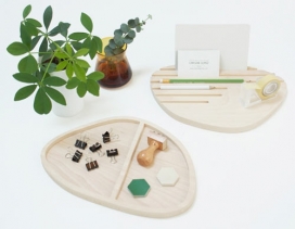 法国Caroline Gomez设计师木质家居收集-简单而实用的对象，专注于天然材料