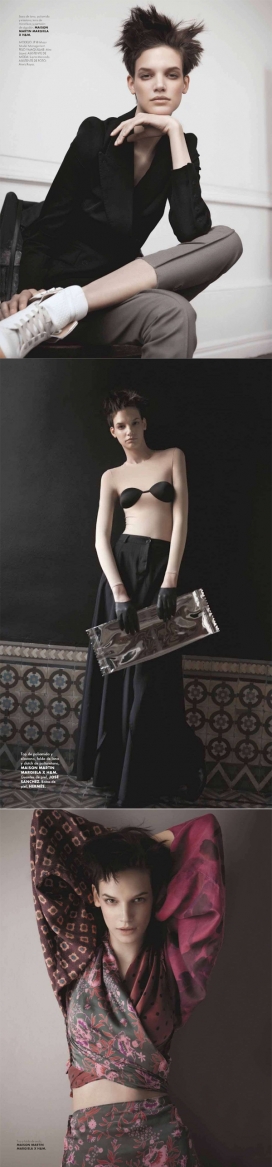 杰西卡・皮蒂-Elle世界时装之苑墨西哥-是一种知性美