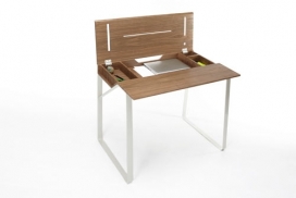 Julie Arrivé家居家具设计师作品，灵感来自于传统的课桌