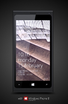 R PHONE II概念Windows8智能手机-Rafał Czaniecki设计师作品