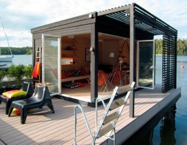 客舱式宾客屋酒店建筑-瑞典Kenjo设计师作品