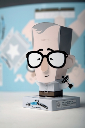 纸张电影制片人-西班牙马德里Luis Vanegas玩具设计师作品