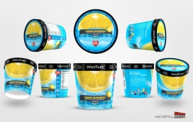 Way Fare牛奶冰淇淋包装设计-味道鲜美，令人惊叹的产品