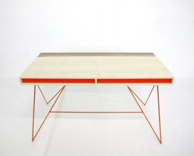 法国橱柜制造商保罗Venaille移动台桌子-Paul Venaille家居家具设计师作品