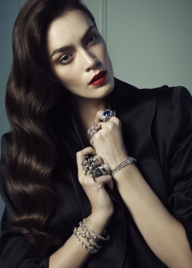 宝石恋情-Vogue时尚日本珠宝首饰人像