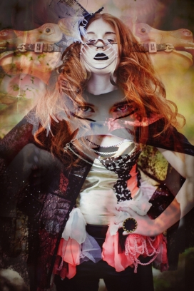 自我的演变-英国伦敦Holly Barber摄影师作品-灵感的异教的想法