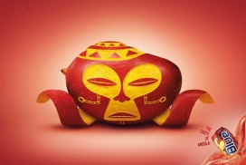 安哥拉的味道-食品饮料平面广告