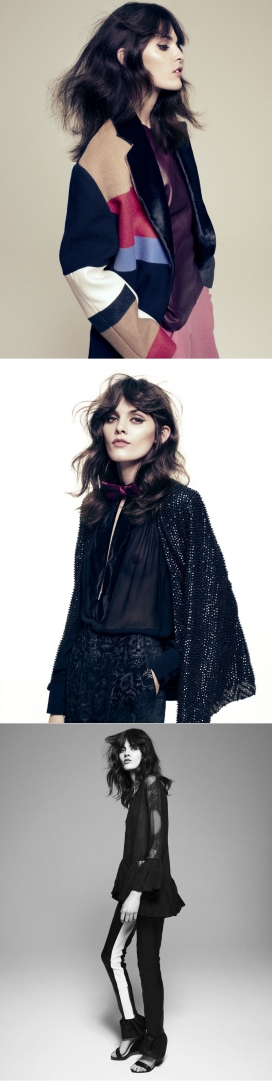 梅丽莎-Stasiuk耍酷封面杂志，阿根廷美女穿着凉爽时装秀