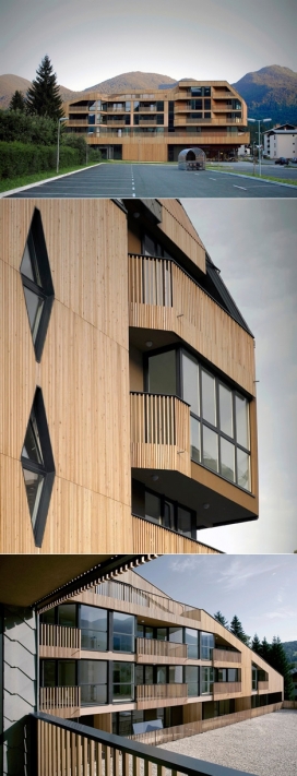 购物屋顶公寓-斯洛文尼亚OFIS建筑师作品，在公寓楼屋顶上的购物市场