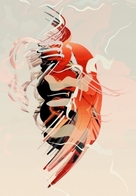 奥地利维也纳atelier olschinsky插画机构作品-ORGANIC