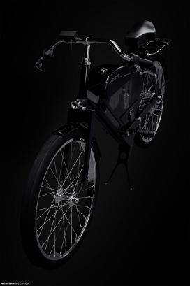 MONSTRO概念混合动力自行车设计-美国洛杉矶Ayoub Qanir工业设计师作品
