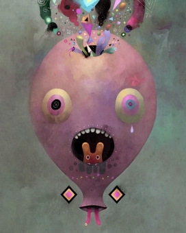 美丽的回忆-动物玩具插图-韩国首尔Dric插画师作品