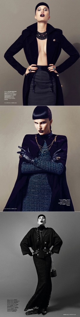 妖媚女人-乌克兰超模亚历山大・罗戈夫时尚时装女装秀