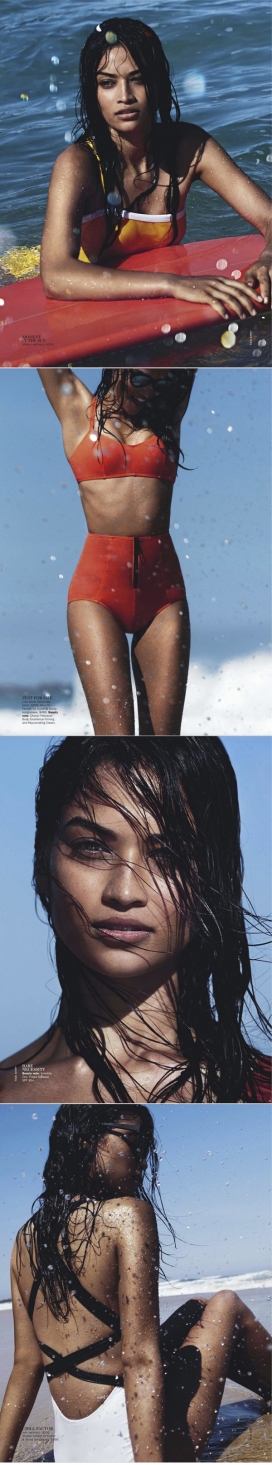 丽贝卡-时尚沙滩泳装秀